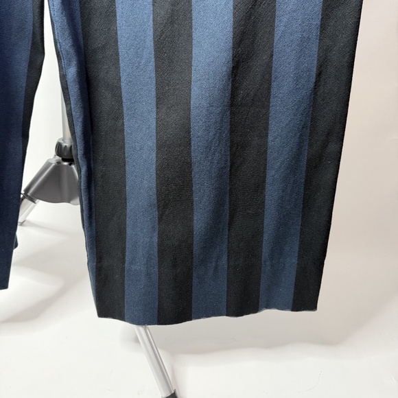 Marrakshi Life Collection 14 Blue and Black Wide Leg High Rise Pants - Picture 5 of 11